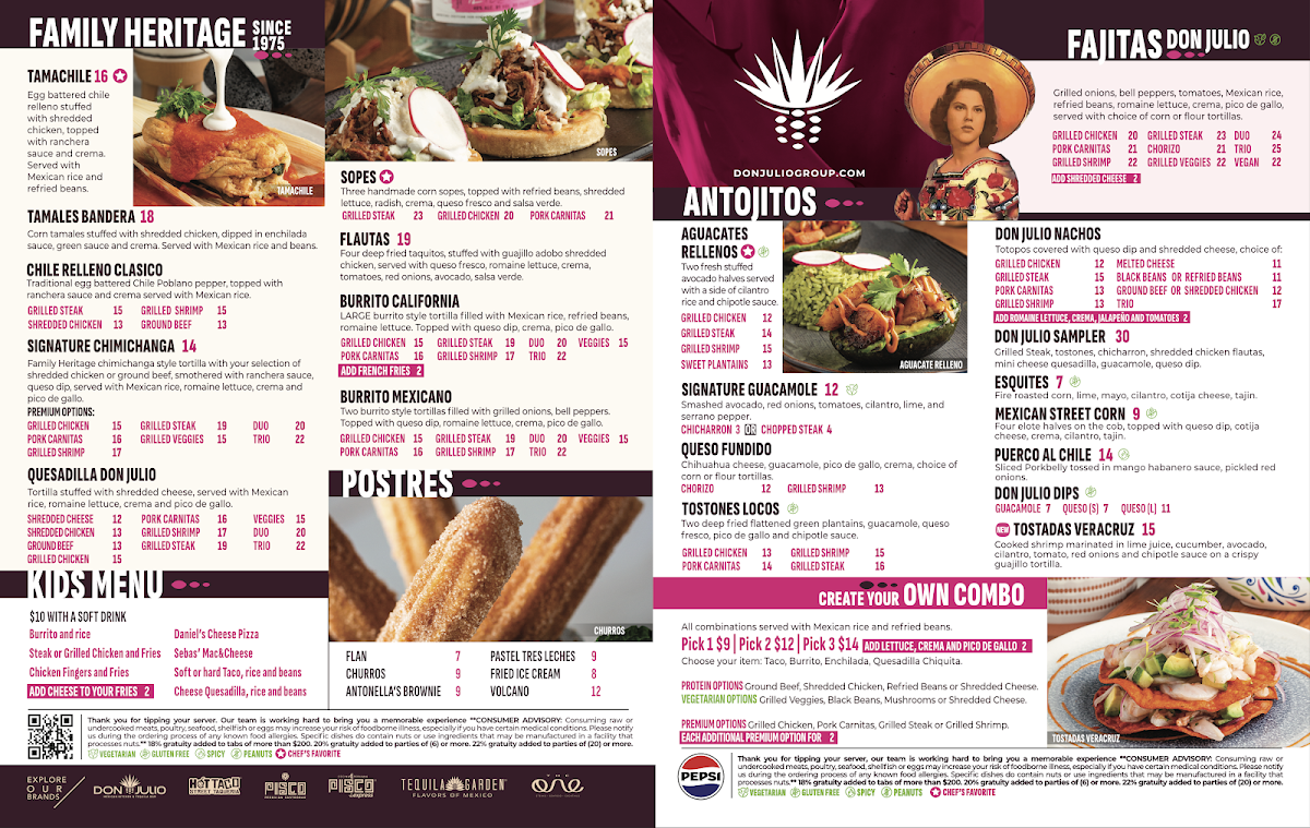 Don Julio Mexican Kitchen - Chickasaw Menu - Image 2